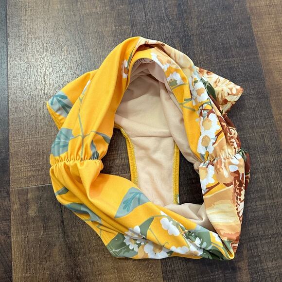 Albion Fit Isla Ruched Waisted Swim Bottoms Size Small - Picture 5 of 8